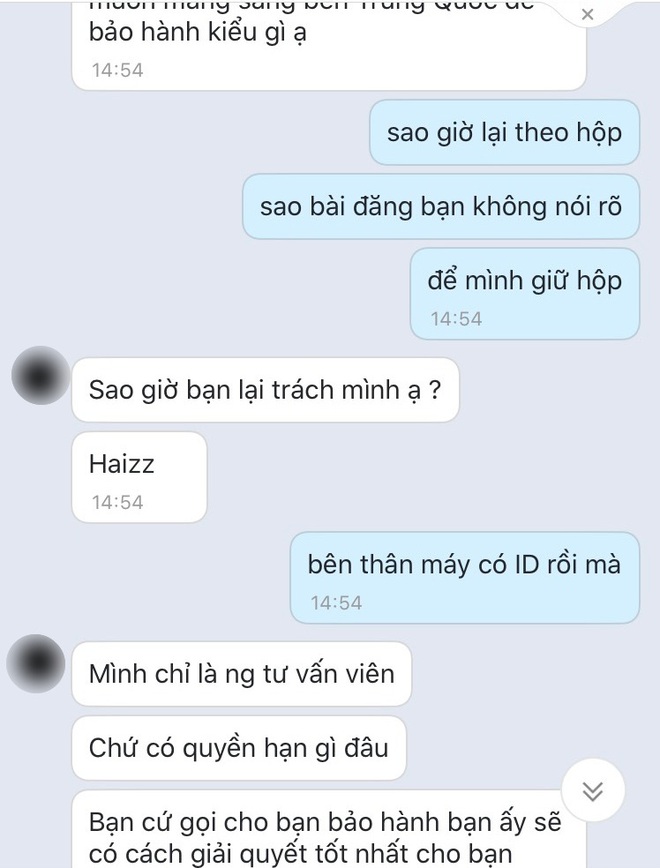 Hà Nội: Khách hàng bức xúc vì shop yêu cầu “tìm lại vỏ hộp” khi đi bảo hành vòng đeo tay thông minh bị lỗi - Ảnh 5.