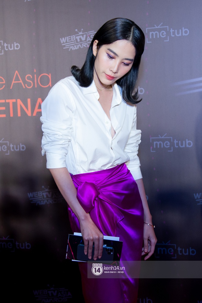 Thảm đỏ WebTVAsia Awards 2019: Nhã Phương, Chi Pu đồng loạt khoe vai thon gợi cảm, cùng dàn nghệ sĩ châu Á tự tin khoe sắc - Ảnh 12.