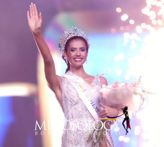 Nhan sắc mỹ nhân Thái vượt mặt Ngọc Châu thắng Miss Supranational: Mặt mộc sương sương nhưng sau phấn son cực sắc sảo! - Ảnh 2.