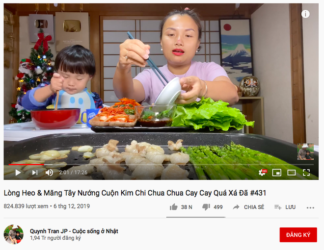 Dân mạng “chê” loạt vlog ở Việt Nam của mẹ con Quỳnh Trần - bé Sa vì quá ồn ào, phải về Nhật Bản thì mới lấy lại phong độ - Ảnh 1.