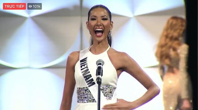 Hoàng Thùy chốt sổ thi dạ hội cùng Quốc phục Cà Phê trong đêm bán kết Miss Universe, lập tức được dự đoán Top 10! - Ảnh 14.
