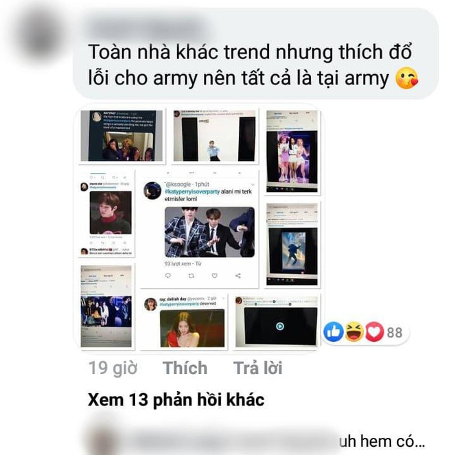 Thị phi từ trên trời rơi xuống với Katy Perry: Nói đùa chút thôi mà bị fan BTS phản ứng dữ dội vì tưởng động chạm đến mình - Ảnh 8.