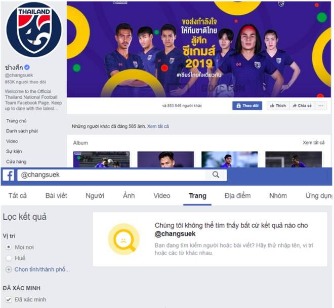 Tuyển nữ vừa thua Việt Nam ở chung kết SEA Games, fanpage b&oacute;ng đ&aacute; lớn nhất Th&aacute;i Lan lần thứ hai tiến h&agrave;nh chặn to&agrave;n bộ fan Việt - Ảnh 1.