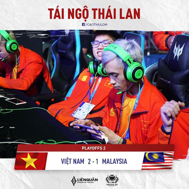 SEA Games 30: Đánh bại Malaysia, tuyển Liên Quân Việt Nam tái đấu Thái Lan ở trận Chung kết nhánh thua! - Ảnh 4.
