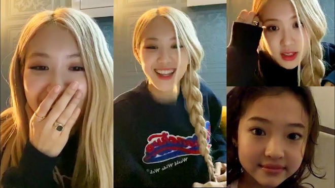 Có idol nào như Rosé (BLACKPINK): Đang livestream mà thành show… uống nước, biểu cảm thì dễ thương muốn xỉu! - Ảnh 1.