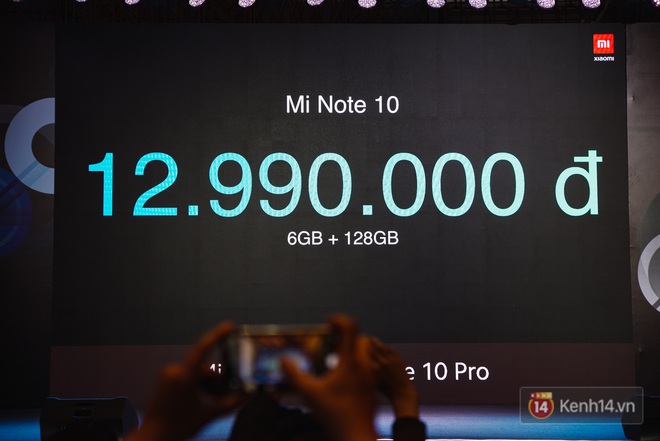 Xiaomi Mi Note10/Note10 Pro ra mắt ở Việt Nam: 5 camera 108MP đầu ti&ecirc;n tr&ecirc;n thế giới, pin 5260mAh, gi&aacute; từ 12,99 triệu đồng - Ảnh 22.
