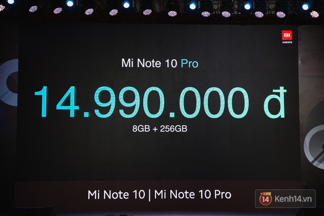 Xiaomi Mi Note10/Note10 Pro ra mắt ở Việt Nam: 5 camera 108MP đầu ti&ecirc;n tr&ecirc;n thế giới, pin 5260mAh, gi&aacute; từ 12,99 triệu đồng - Ảnh 20.