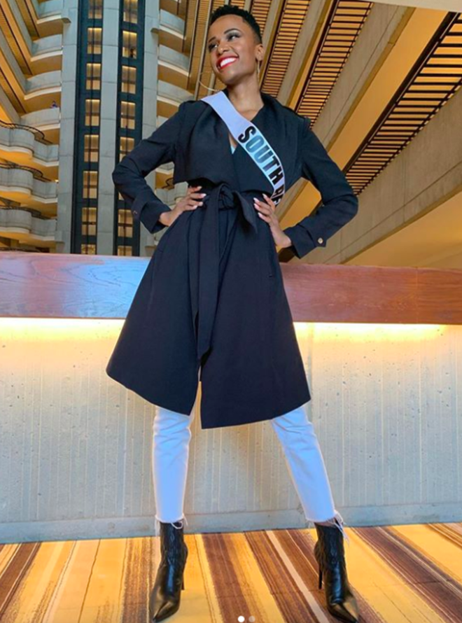 Nhan sắc lạ v&#224; đầy ấn tượng của mỹ nh&#226;n Nam Phi vừa đăng quang Miss Universe 2019 - Ảnh 7.