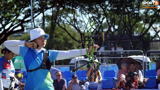 Tuyển bắn cung Việt Nam có Angelina Jolie dự SEA Games 2019: Vượt qua cơn sốt, đánh bại chủ nhà Philippines - Ảnh 3.