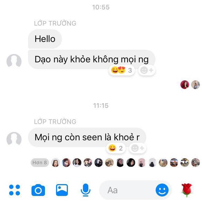 Nỗi l&ograve;ng c&aacute;n bộ lớp ng&agrave;y Tết: Dạo n&agrave;y lớp khoẻ kh&ocirc;ng? Mọi người c&ograve;n seen l&agrave; khoẻ rồi! - Ảnh 1.