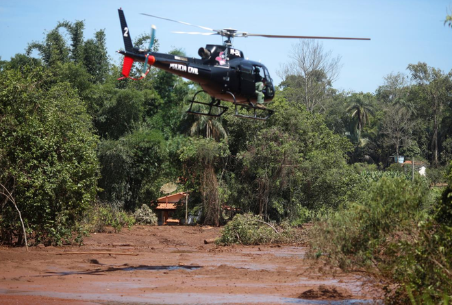 Vỡ đập ở Brazil: Số người chết tăng lên 110, hàng trăm người còn mất tích - Ảnh 3.