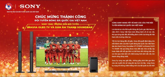 Từ Mỹ Đình đến Hàn Quốc xa xôi, SONY mang cả thế giới đến với gia đình cầu thủ Việt Nam - Ảnh 5.