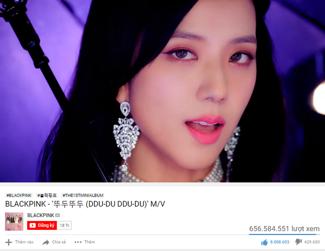 Debut th&agrave;nh c&ocirc;ng tại Mỹ, BlackPink tiếp tục thiết lập kỉ lục mới nhờ si&ecirc;u hit DDU-DU DDU-DU - Ảnh 1.