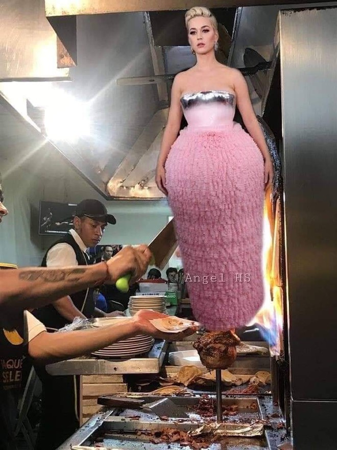 Tất cả những gì Katy Perry có ở Grammy 2019 là một bộ váy xấu tệ tặng kèm chùm ảnh chế - Ảnh 8.