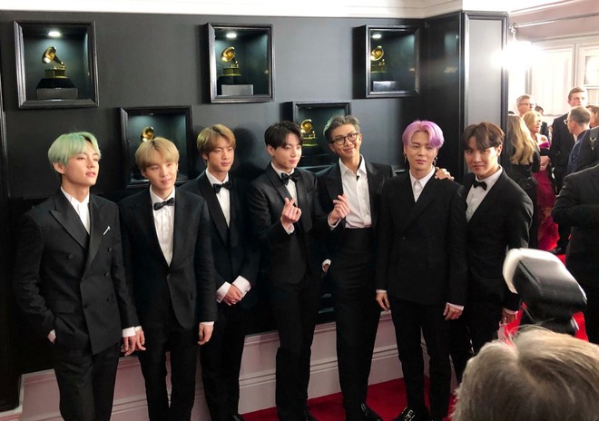 Cả thế giới đang phát cuồng vì BTS tại thảm đỏ Grammy 2019: Siêu bảnh, đẳng cấp, bắn tiếng Anh đầy tự tin - Ảnh 5.