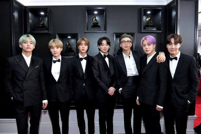 Cả thế giới đang phát cuồng vì BTS tại thảm đỏ Grammy 2019: Siêu bảnh, đẳng cấp, bắn tiếng Anh đầy tự tin - Ảnh 2.