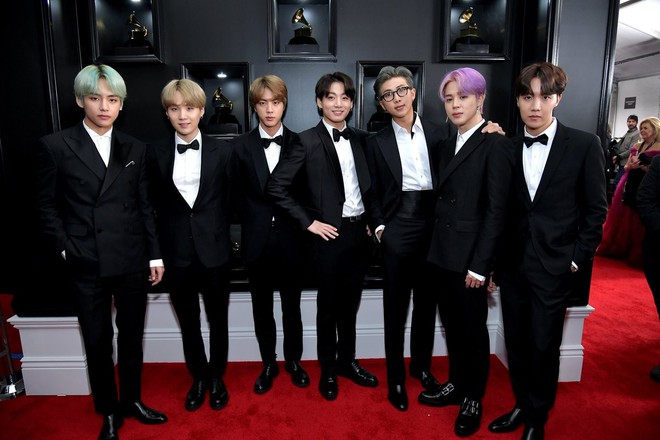 Cả thế giới đang phát cuồng vì BTS tại thảm đỏ Grammy 2019: Siêu bảnh, đẳng cấp, bắn tiếng Anh đầy tự tin - Ảnh 3.