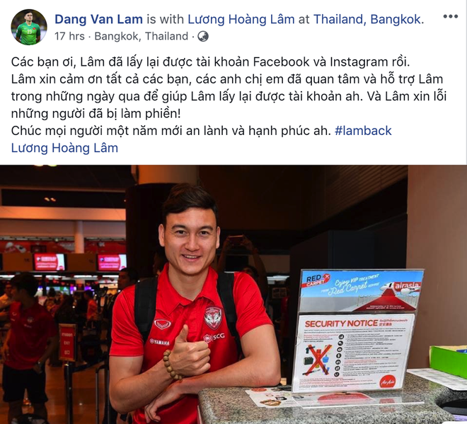 Văn Lâm sởn da gà vì được chăm sóc quá kỹ ở Muangthong United  - Ảnh 3.
