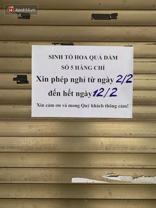 Hết Tết rồi mà vẫn còn nhiều quán xá ở Hà Nội chưa mở bán trở lại, có nơi nghỉ đến tận đầu tháng 3 - Ảnh 13.