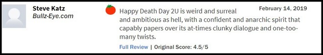 Phim hậu truyện kẻ sát nhân ngày sinh nhật Happy Death Day 2U chia rẽ giới phê bình sâu sắc - Ảnh 3.