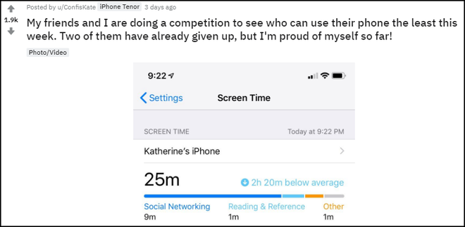 Up ảnh vui th&agrave;nh t&iacute;ch cai nghiện smartphone, c&ocirc; g&aacute;i khiến h&agrave;ng ngh&igrave;n người trố mắt v&igrave; kỷ lục v&ocirc; đối - Ảnh 2.