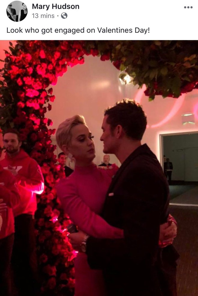 Katy Perry xác nhận sắp cưới lần 2 sau khi được Orlando Bloom cầu hôn đúng dịp Valentine - Ảnh 2.