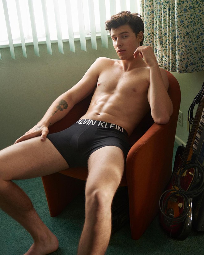 Ng&agrave;y xưa Shawn Mendes hở da thịt một ch&uacute;t đ&atilde; rối r&iacute;t xin lỗi mẹ, b&acirc;y giờ th&igrave; anh l&agrave;m người mẫu đồ l&oacute;t!! - Ảnh 3.