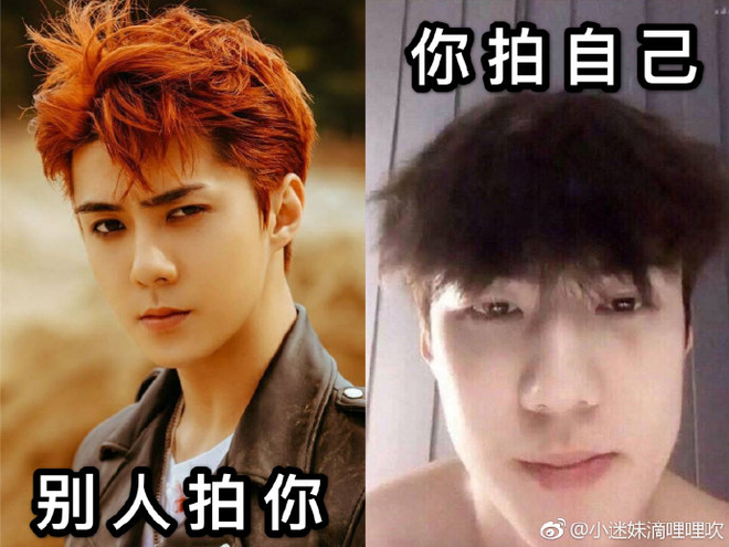 Dở khóc dở cười trình chụp selfie của dàn nam thần hạng A: Sehun hay Dương Dương đều khiến dân tình đau mắt - Ảnh 6.