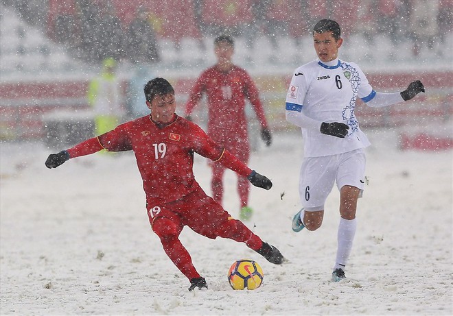 Mạnh gắt cảnh giác với tuyết trắng khi cùng Hà Nội FC đến Trung Quốc đá cúp châu Á - Ảnh 4.