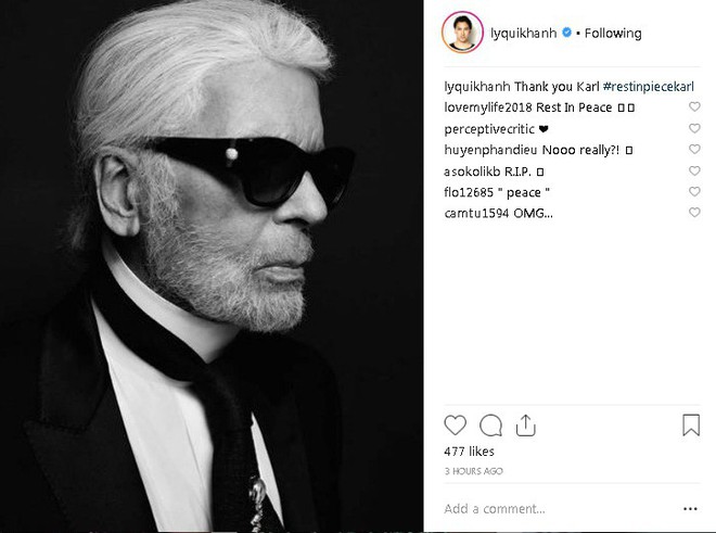 Karl Lagerfeld qua đời, Victoria Beckham, Gigi, Bella Hadid và loạt sao thế giới bày tỏ niềm thương tiếc với huyền thoại thời trang - Ảnh 29.