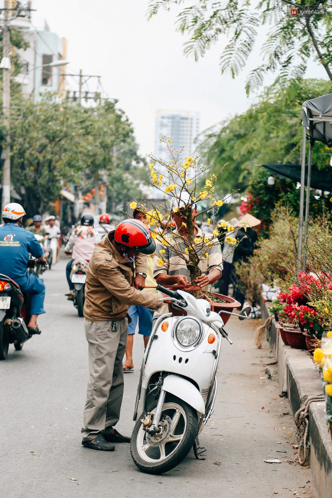 Chợ hoa Bến Bình Đông: Người Sài Gòn chi chục triệu chở Tết về nhà - Ảnh 12.