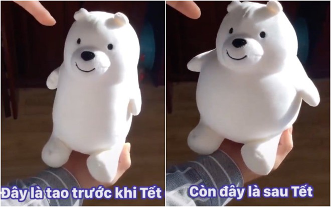 Tết sướng vui gì chưa thấy, đã thấy tương lai tăng cân mất kiểm soát qua chú gấu Bắc Cực tiên tri - Ảnh 2.