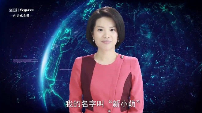 Trung Quốc ra mắt nữ phát thanh viên ảo chạy bằng trí tuệ nhân tạo đầu tiên trên thế giới - Ảnh 1.