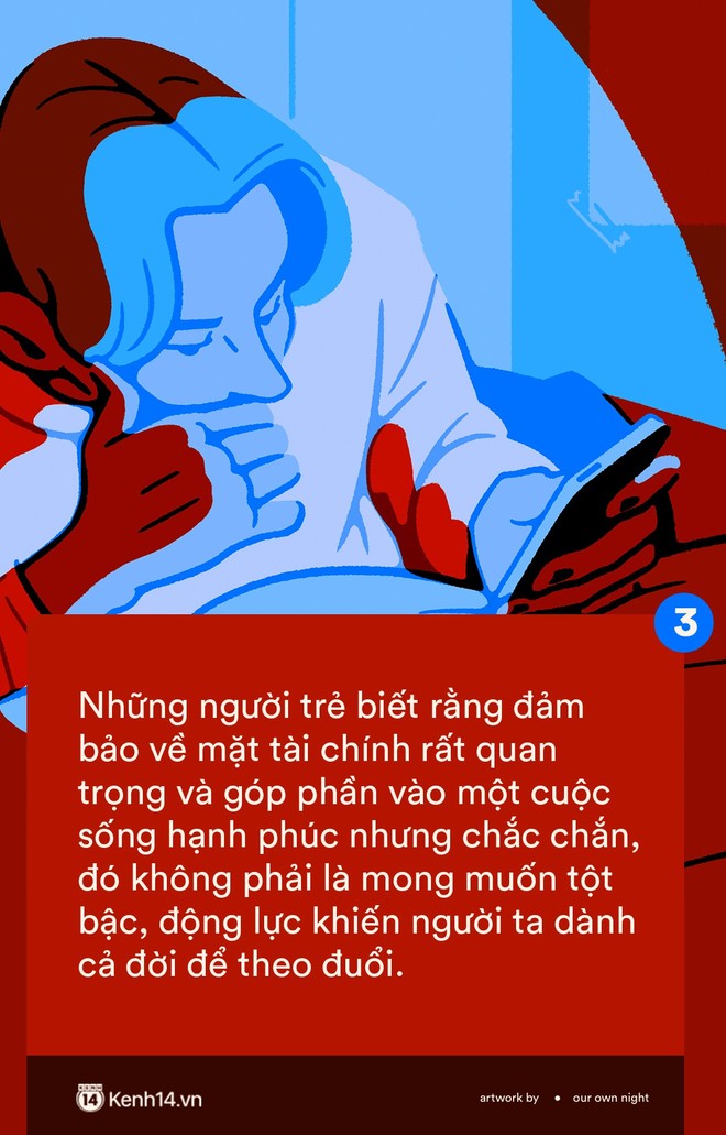 “Tiền nhiều để làm gì” - những người trẻ thế hệ Y, họ có cần nhiều tiền đến vậy để hạnh phúc? - Ảnh 3.