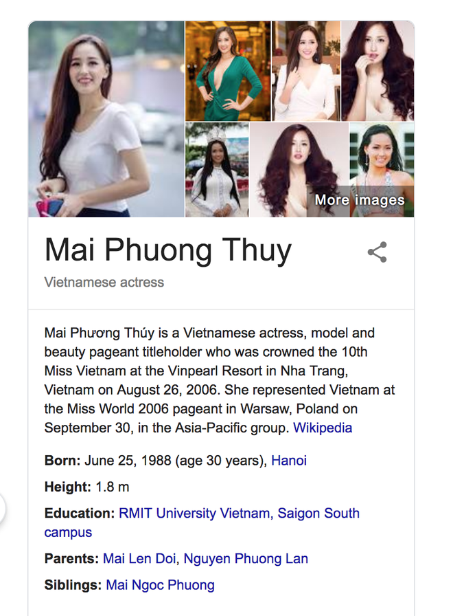Chư vị quần hùng thạo Internet, xin hãy giúp Mai Phương Thuý sửa thông tin trên Wikipedia - Ảnh 4.
