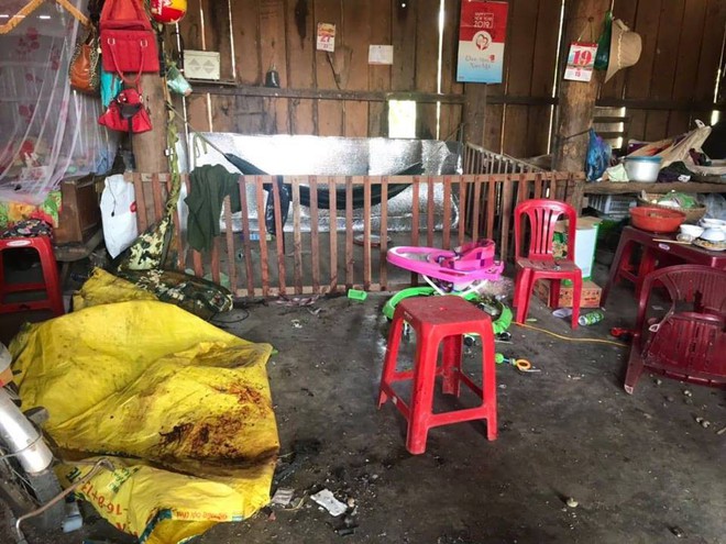Nổ lớn tại ngôi nhà ở Đắk Lắk, 4 người bị thương nặng - Ảnh 1.