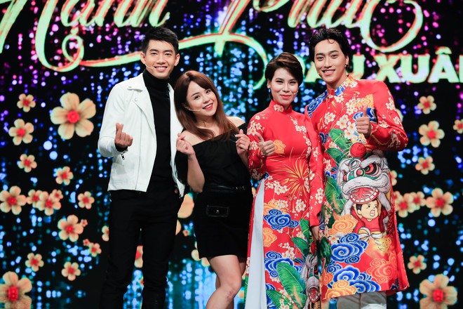 Quang Đăng - Th&aacute;i Trinh t&igrave;nh bể b&igrave;nh khi chơi gameshow - Ảnh 1.