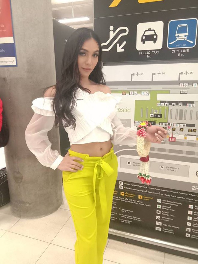 Cùng đổ bộ sân bay Thái, bất ngờ với nhan sắc đời thực của dàn thí sinh Hoa hậu Chuyển giới Quốc tế 2019 - Ảnh 9.