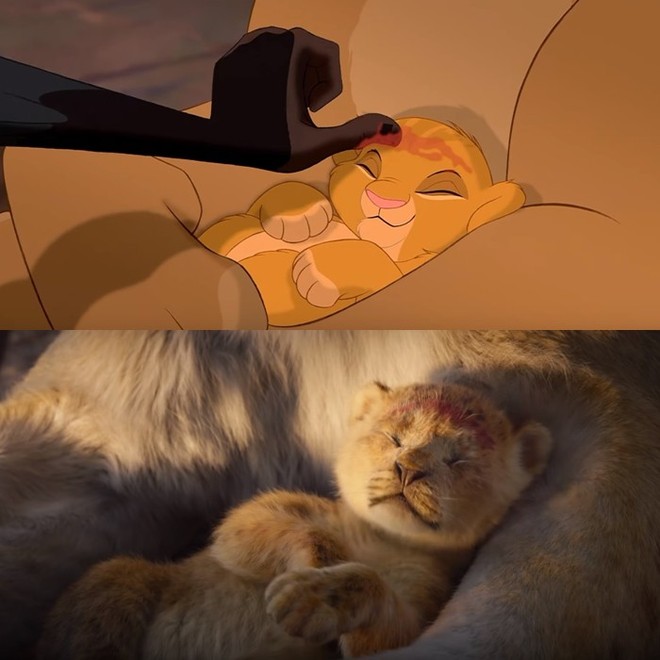 Trailer  The Lion King tái hiện cảnh phim kinh điển của phiên bản hoạt hình 1994 - Ảnh 3.