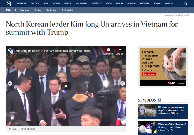 Báo chí quốc tế rầm rộ đưa tin về thượng đỉnh Mỹ - Triều diễn ra tại Hà Nội - Ảnh 6.