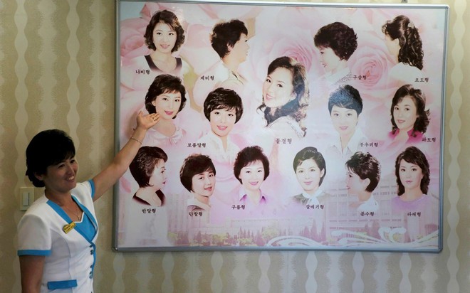 Triều Tiên: Phụ nữ nam giới chỉ được để đúng 15 kiểu tóc như quy định - Ảnh 5.