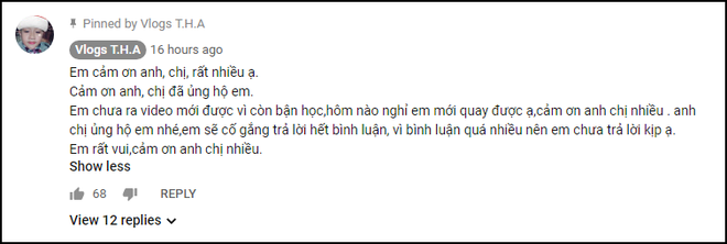 Góc ấm lòng: YouTuber 8 tuổi ăn mừng 1 năm đạt 54 sub, dân mạng Việt Nam vào ủng hộ tăng fame gấp 100 lần trong 2 ngày - Ảnh 4.