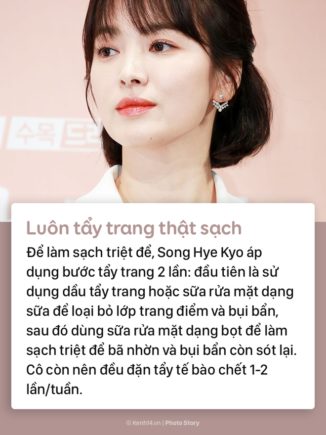 Song Hye Kyo mách bạn bí quyết giữ nhan sắc tươi trẻ dài lâu- Ảnh 1.