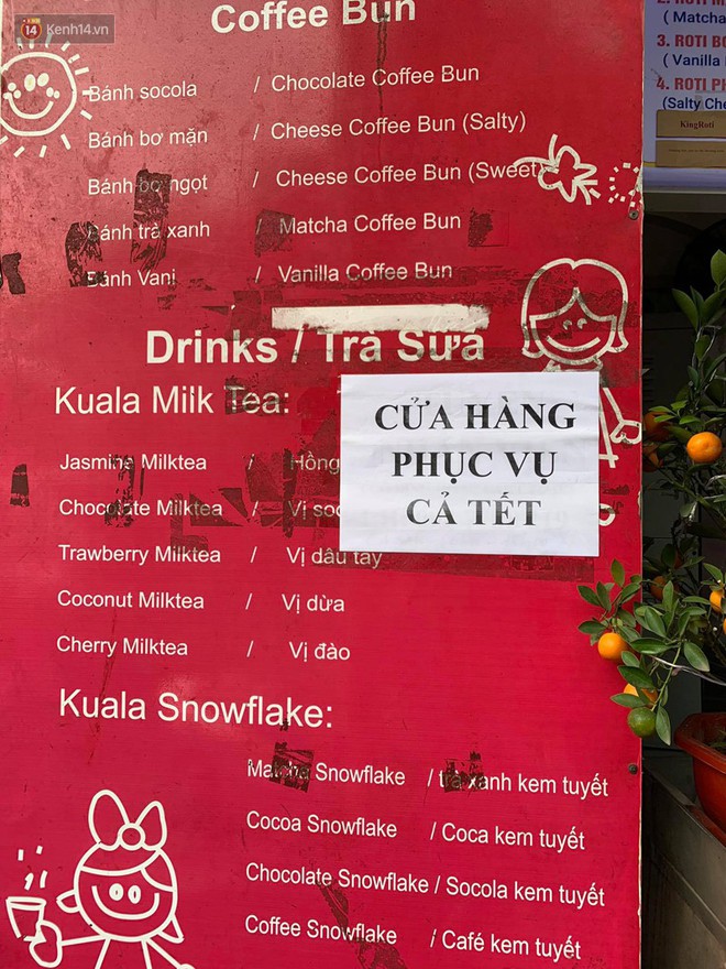 Hà Nội năm nay có quá nhiều hàng quán mở cửa xuyên Tết: Thèm ăn gì cũng có - Ảnh 4.