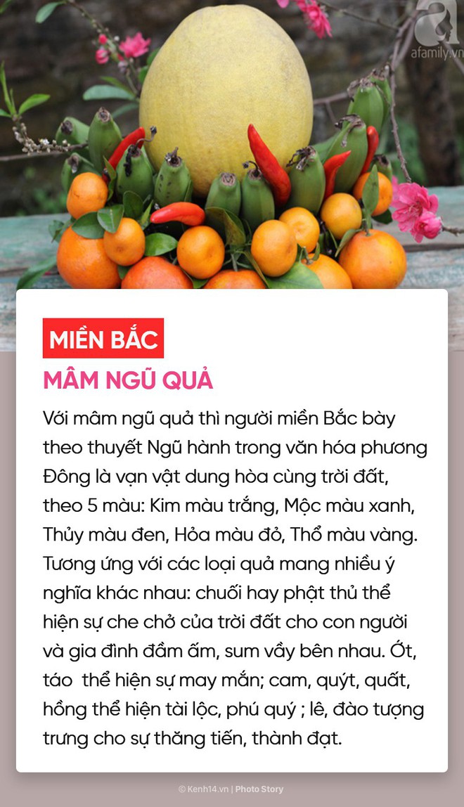 Hoá ra đây sự khác biệt giữa mâm cỗ và mâm ngũ quả 3 miền - Ảnh 3.