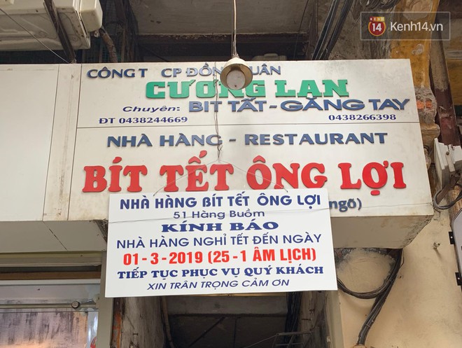 Xem ngay lịch mở Tết 40 hàng quán bình dân có tiếng ở Hà Nội: có nơi ăn Tết đến cả tháng trời - Ảnh 71.