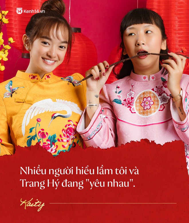 Năm mới ngồi nghe đôi bạn thân cực nhắng Kaity Nguyễn - Trang Hý tố nhau cười bể bụng - Ảnh 4.