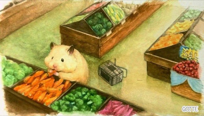 Đáng yêu vô đối: Cùng ngắm nhìn cuộc đời bé chuột lang qua nét vẽ của họa sĩ Nhật Bản - Ảnh 6.