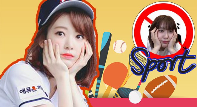 Sakura (IZ*ONE) và thể thao dường như có thù với nhau! - Ảnh 1.