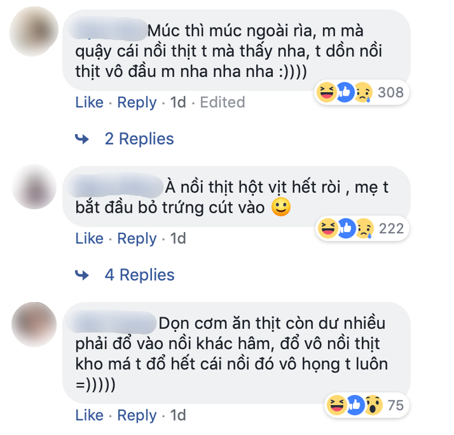 Tình hình căng thẳng hậu Tết: chuyện nồi thịt kho, những chiếc muỗng bẩn và cơn thịnh nộ của các bà mẹ - Ảnh 2.